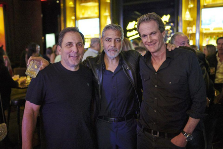 Casamigos founders Mike Meldman, George Clooney and Rande Gerber.
