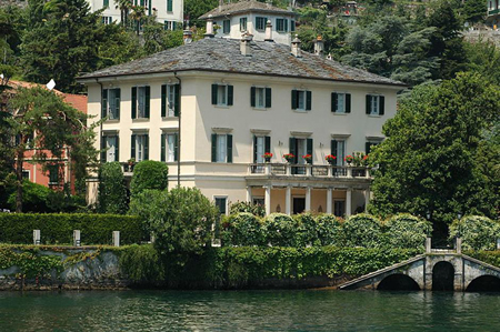 Laglio, Italy, George Clooney's villa.