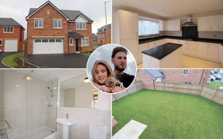 Charlotte Crosby And Joshua Ritchie Move Into A New £450k Five-Bedroom Property In Bolton