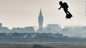 Image result for French Inventor Franky Zapata Successfully Crossed The Channel On A Jet-Powered Hoverboard For The First Time