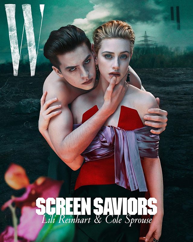 W Magazine cover.