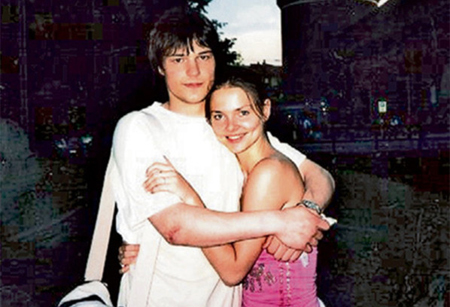 Lisa Boyarskaya and Danila Kozlovsky together when they were young.