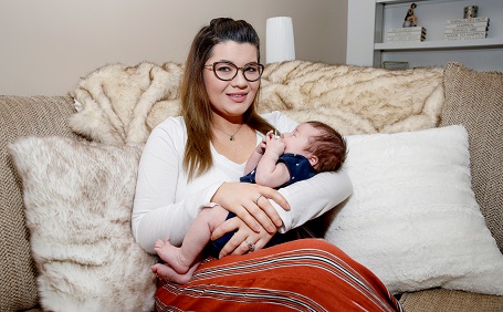 Amber Portwood Holding James In Her Arms.
