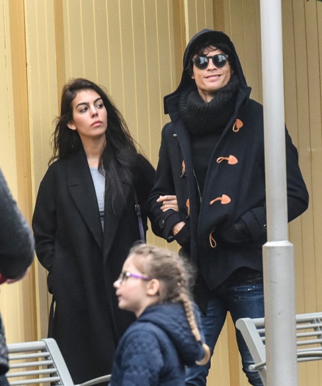 Cristiano and Georgina's not-so-secret date to Disneyland Paris in Nov. 2016.