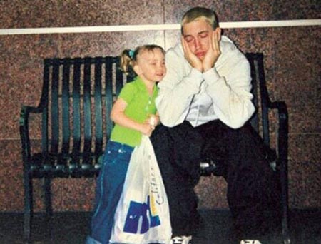 Eminem and Hailie