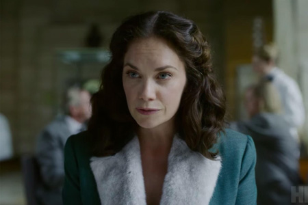 Ruth Wilson as Mrs. Coulter in His Dark Materials.