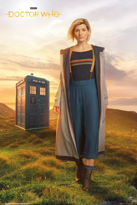 Jodie Whittaker as the 12th Doctor.