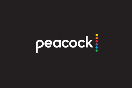 Peacock streaming platform logo