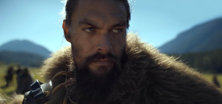 Jason Mamoa in his character as Baba Voss in SEE