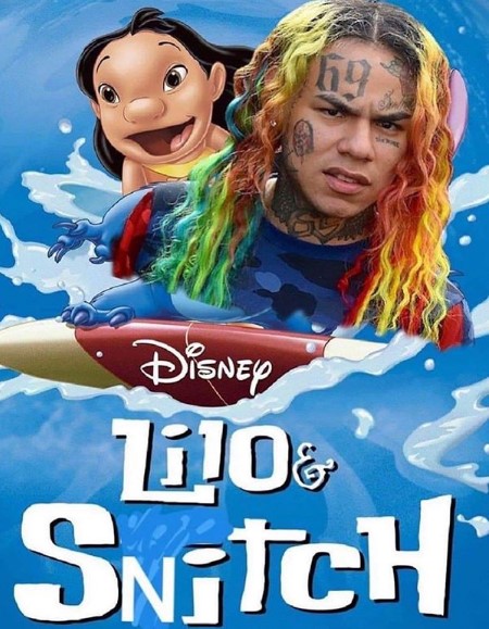 Snoop edited a Disney's 'Lilo & Stitch' poster to look 'Lilo & Snitch'