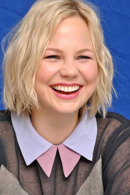 Adelaide Clemens laughing