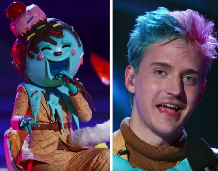 Ninja revealed himself on the show.