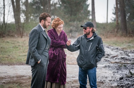 Directed by Carlos Viveiros (right), the show will star Eleanor Tomlinson (center) and Rafe Spall (left).