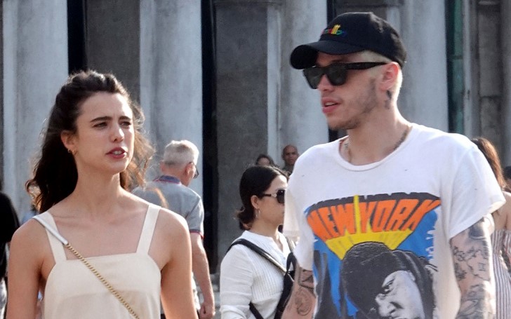New Couple Pete Davidson & Margaret Qualley Were Photographed Together In Italy