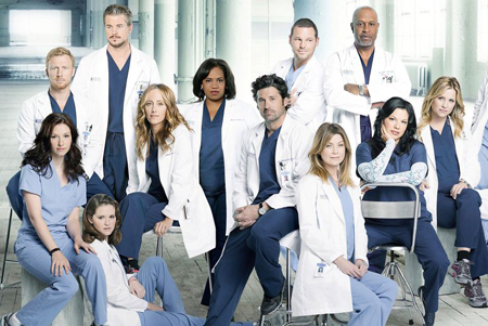 The cast of Grey's Anatomy.