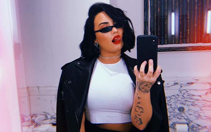 Demi Lovato Shows Off Her Curve Unedited For The First Time