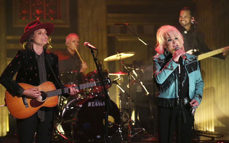 Music Guest Tanya Tucker Performs 'The Wheels of Laredo' With Brandi Carlile For The Tonight Show