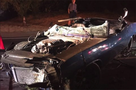 Kevin Hart's car crash