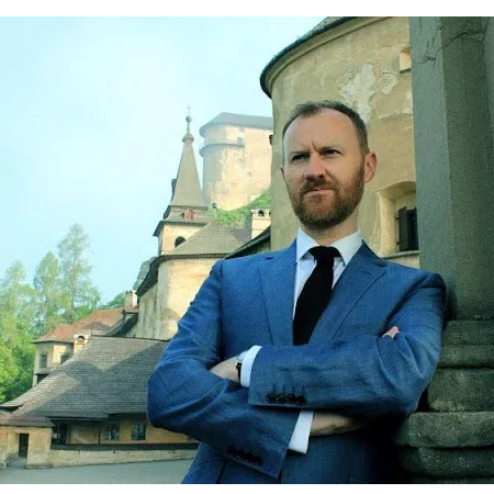 mark outside orova castle