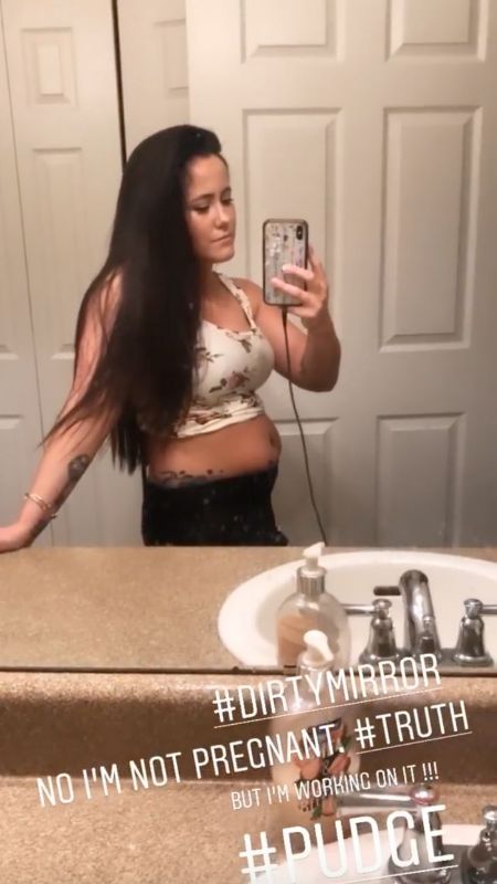 Jenelle opens about her pregnancy rumors.