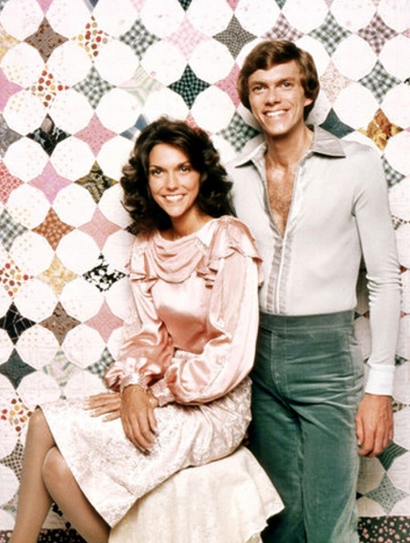 Karen Carpenter and her brother Richard Carpenter.