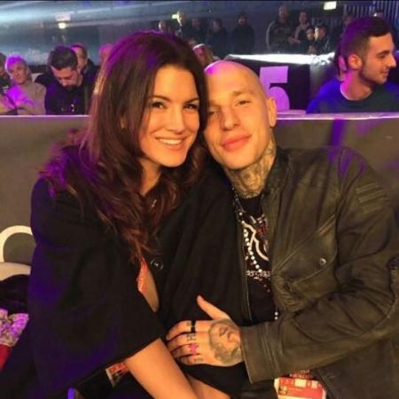 Kevin Ross and Gina Carano