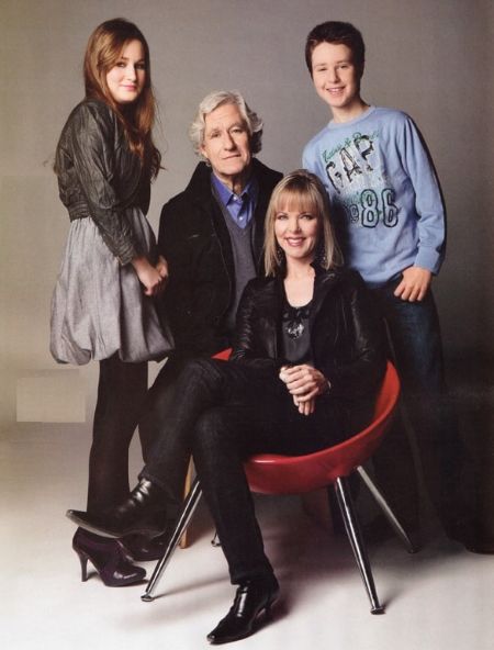 The happy family of 'four'.