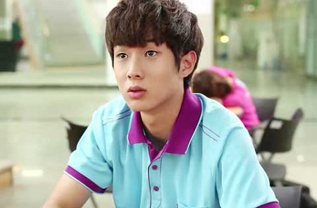 Choi Woo-shik in the 2012-13 K-drama, 'Shut Up, Family'.