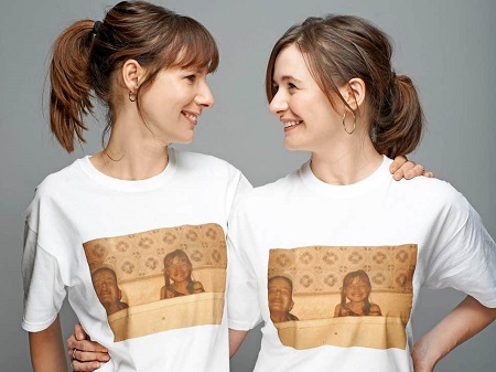 Dolly Wells and Emily Mortimer played versions of themselves in their sitcom 'Doll & Em'