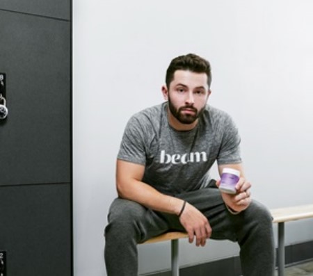 baker mayfield beam ad ambassador