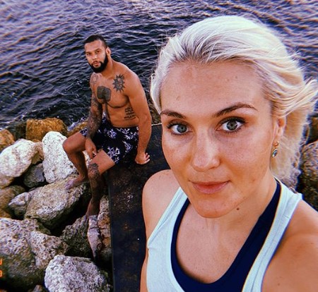 thiago santos girlfriend yana kunitskaya.