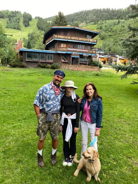 Jon Najarian enjoying family vacation with his wife and daughter.