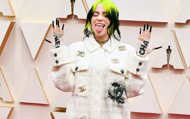 The Many Reactions Of Billie Eilish At The Oscars 2020 Glamour Fame 