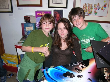 'Zathura: A Space Adventure' stars, Jonah Bobo, Kristen Stewart and Josh Hutcherson.