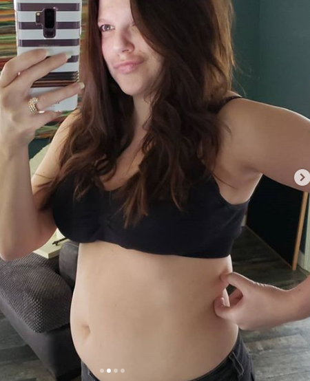 Amy Duggar post-pregnancy photo.