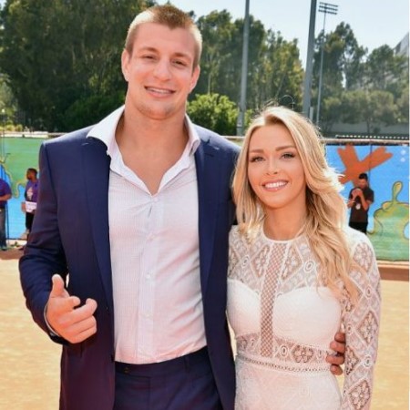 Camille Kostek and Rob Gronkowski.