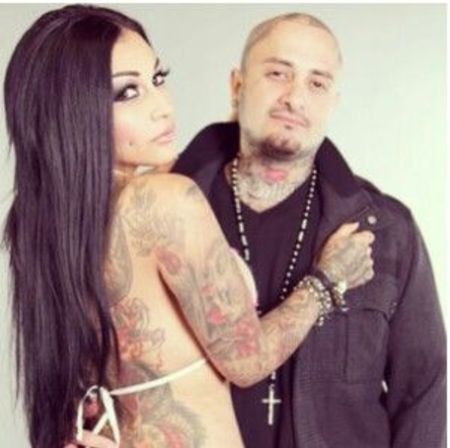 Brittanya and her husband, Moe Razavi.