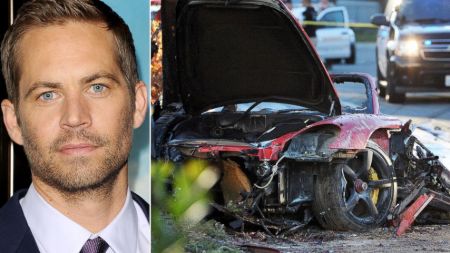 paul walker and his car which was in the accident