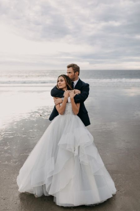 wedding photoshoot of Kellan Lutz and Brittany Gonzales