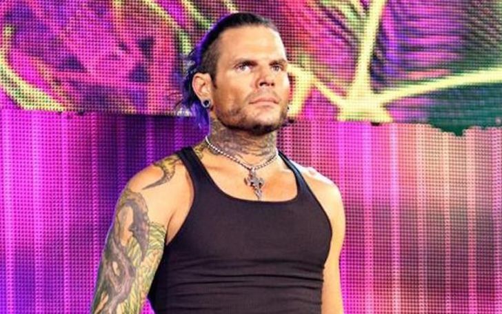 Jeff Hardy New Tattoo 2020 - Horned Demonic Three-Eyed Grey Face Tattoo ...