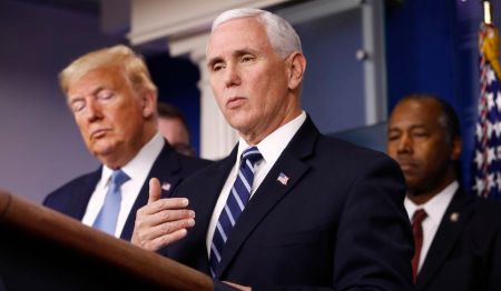 VP Mike Pence assured that President Donald Trump is also fine at the moment