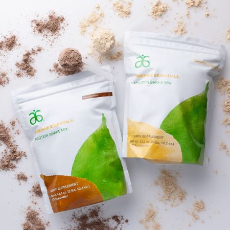 Arbonne's protein shake mix.