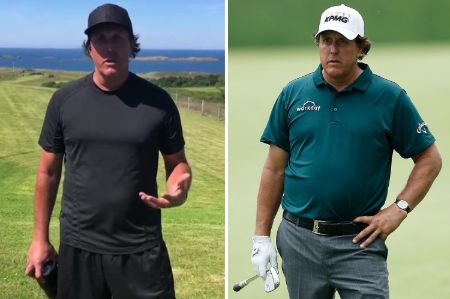Phil Mickelson Weight Loss Story: Before and after pictures of Phil 