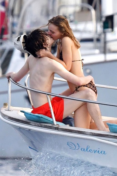 Timothée Chalamet Girlfriend Lily Rose Depp