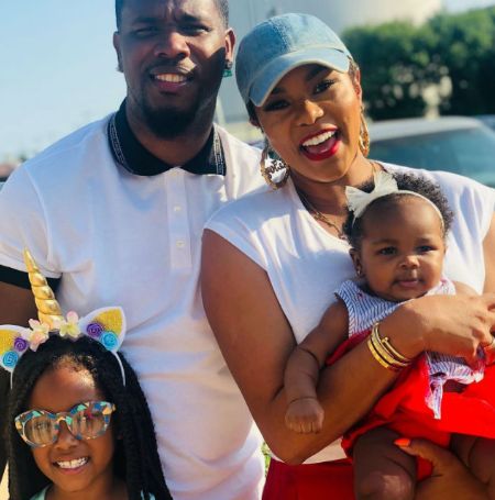 LeTyo Luckett shares two children with her husband and are about to welcome another baby.