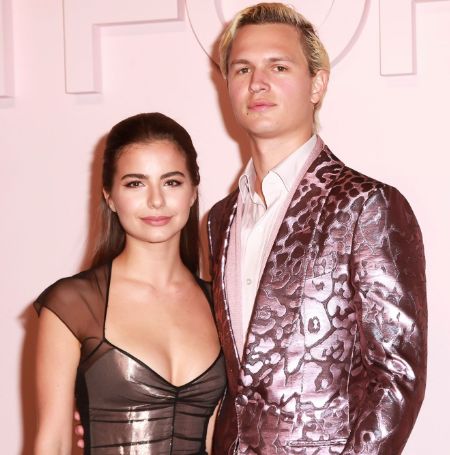 Ansel Elgort and his girlfriend Komyshan had their first encounter in their high school