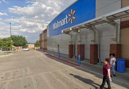 Walmart shut down.