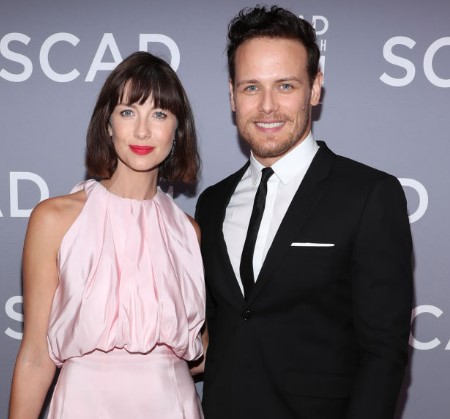 Sam Heughan and Caitriona Balfe, On-Screen Husband and Wife.