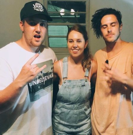 Corey with his siblings Jarrad Labarrie and Lissa Harrison.