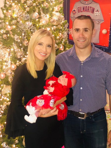 Kayleigh McEnany and Sean Gilmartin with their daughter, Blake.